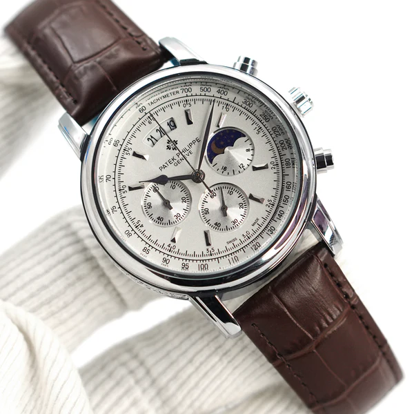 Inspired By Patek Philippe Chronograph Quartz Mens Watch