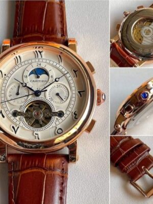 Inspired by Cartier Automatic Tourbillon Machinery