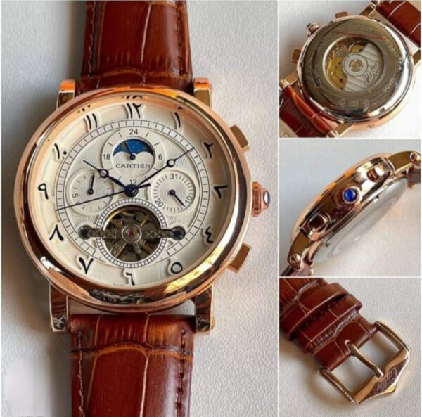 Inspired by Cartier Automatic Tourbillon Machinery